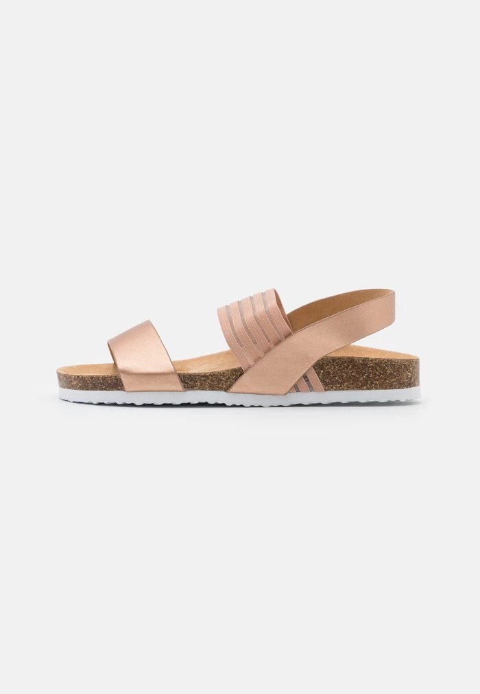 Sandale ANNA FIELD Anna Field Sandals Rose Doré Femme | DAQ-4193528